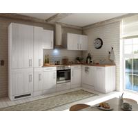 Cocina Pequeña Winkelküche Landhaus Alerce Blanco Anton 310 X 172CM respekta