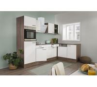 Respekta Oliver Cocina esquinera Oliver (An x Pr: 280 x 172 cm, Blanco, Con electrodomésticos)