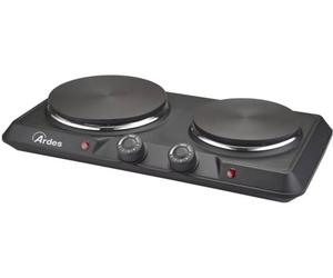 Cocina Portátil Eléctrica ARDES ARFOEL02 (2 Quemadores - 2500 W)