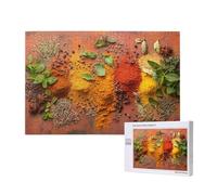 Cocina Puzzle 4000 Piezas,Grande Rompecabezas Adultos de Madera,Condimento Puzzles Juegos Divertidos/Relajantes/Desafiantes para Adultos y Principiantes,como Regalo para Amigos y Seres Queridos M-642