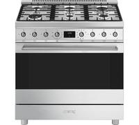 Cocina Smeg Symphony C9GMX2 Independiente Gas 6 Zonas 115 L Clase A