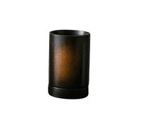 Cocina Soporte for utensilios de cocina for encimera - Escurridor cucharas cerámica con bandeja drenaje Organizer(Yellow)