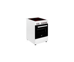 Cocina Teka Fs 502 4Ve Wh Blanco 4 Fuegos Horno Eléctrico