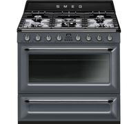 Cocina todo horno SMEG TR90GR2 5 fuegos Gas 90cm Gris