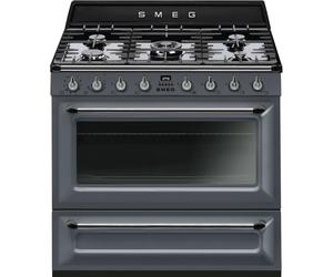 Cocina todo horno SMEG TR90GR2 5 fuegos Gas 90cm Gris