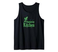 Cocina Vegetariana Arte Culinario Camiseta sin Mangas