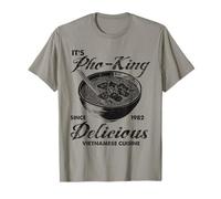 Cocina vietnamita Divertida Pho-King Delicioso fideo de Vietnam Camiseta