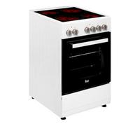 Cocina vitrocerámica Teka FS 502 4VE WH - 4 zonas, horno eléctrico, clase A