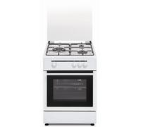 Vitrokitchen CB5530BB Cocina de Gas 3 Zonas Blanca