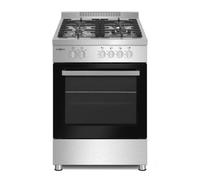 Cocina Vitrokitchen PF6060IB Gas Butano 4 Fuegos 60x60cm Acero Inoxidable