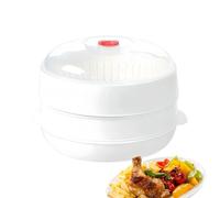 Cocinador de Vapor Para Ondas Para Cocinar | Cocina Vegetal Onda Con Tapa - Utensilio de Cocina Resistente al Calor para Hogar, Restaurante, Alquiler, Dormitorio, Empresas | Apartamento Loca