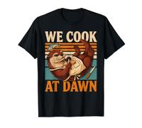 Cocinamos En Dawn River Otter Camp Cocina Camiseta
