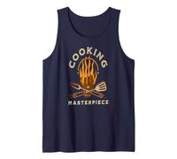 Cocinando Una Obra Maestra Llama Culinaria Pasión Camiseta sin Mangas