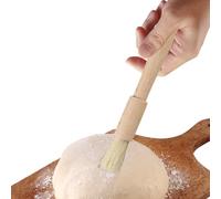 Cocinar 7.28 pulgadas de longitud, Material de madera natural, Herramienta de glaseado uniforme, Preparación de comidas en interiores, Accesorios para barbacoa de barbacoa, Marinada, Baster,