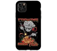 Cocinar Anime Flair Chibi Chef Fideos Lanzar Meme Carcasa para iPhone 11 Pro Max