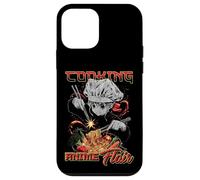Cocinar Anime Flair Chibi Chef Fideos Lanzar Meme Carcasa para iPhone 12 mini