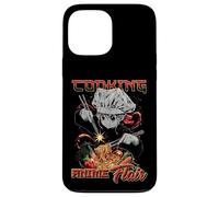 Cocinar Anime Flair Chibi Chef Fideos Lanzar Meme Carcasa para iPhone 13 Pro Max