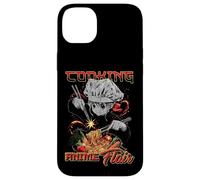 Cocinar Anime Flair Chibi Chef Fideos Lanzar Meme Carcasa para iPhone 14 Plus