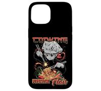 Cocinar Anime Flair Chibi Chef Fideos Lanzar Meme Carcasa para iPhone 15