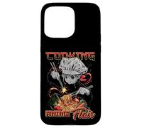 Cocinar Anime Flair Chibi Chef Fideos Lanzar Meme Carcasa para iPhone 15 Pro Max