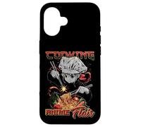 Cocinar Anime Flair Chibi Chef Fideos Lanzar Meme Carcasa para iPhone 16