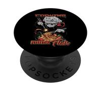 Cocinar Anime Flair Chibi Chef Fideos Lanzar Meme PopSockets PopGrip Adhesivo