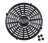 Cocinar es fácil con esta sartén de repuesto para freidora de aire, material antiadherente para una limpieza sin esfuerzo (20 cm)