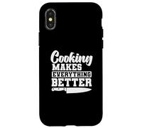 Cocinar Hace Que Todo Sea Mejor Carcasa para iPhone X/XS