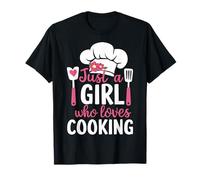 Cocinar Solo Una Chica Que Le Encanta Cocinar Cocina Camiseta