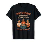 Cocinas de Sopa Donde se Sirve la Esperanza Voluntario Diario Camiseta