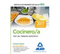 Cocinero/a del Servicio Extremeño de Salud (SES). Test de materias específicas