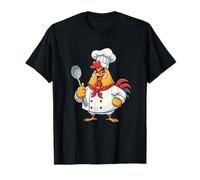 Cocinero De Pollo De Dibujos Animados Gallo Camiseta