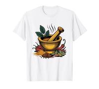 Cocinero del Sur De Asia Casero Plato Thali Indio Camiseta