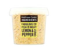 Cocineros 'Ingredientes Limón Y Corteza De Pimienta 130G Waitrose - Paquete de 2