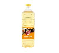 Cocinista Aceite de cacahuete refinado 2 x 1L para freír y wok, sabor suave y neutro, alta tolerancia al calor, ideal para cocina asiática, salteados y frituras crujientes