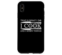 Cocino eso es lo que saben cosas, bueno cocinando Carcasa para iPhone XS Max