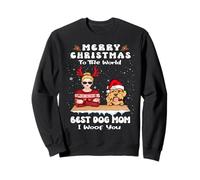 Cockapoo Christmas To The World Best Dog Mom Funny Xmas Sudadera