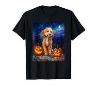 Cockapoo Halloween Night Thanksgiving Fall Dog Lover Camiseta