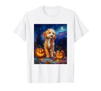 Cockapoo Halloween Night Thanksgiving Fall Dog Lover Camiseta