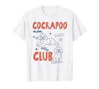 Cockapoo Mom Club Cockapoo Dog Owner Dog Mom Mothers Day Camiseta