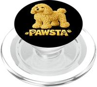 Cockapoo Spaghetti Fideos Comida Italiana Cachorro Amor PopSockets PopGrip para MagSafe