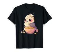Cockatiel Cockatoo Ramen Cute Bird Parrot Tiel Camiseta