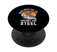 Cockatiel Mess with The Tiel Bird Lover Cockatiel PopSockets PopGrip Adhesivo