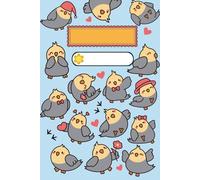 Cockatiel Skies: Blue Pastel Notebook for Journaling, Notes, and Everyday Inspiration: Cute Kawaii Cockatiel Journal with Matte Softcover and 120 ... Bird Enthusiasts, and Creative Thinkers
