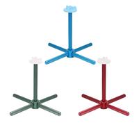 Cockatiel Toys - Soporte giratorio interactivo para masticar de 18 cm, juguetes para masticar jaula para pájaros | Ejercicio Jugar Pequeño Mediano Grande Agapornis Canario Aluminio Azul Verde Rojo Col