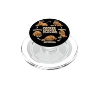Cocker Spaniel 5 Etapas del Hambre Divertido Regalo Amante de los Perros PopSockets PopGrip para MagSafe