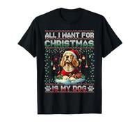 Cocker Spaniel Christmas Tree Decorations Dog Lover Xmas Camiseta