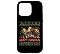 Cocker Spaniel Christmas Tree Decorations Dog Lover Xmas Carcasa para iPhone 15 Pro MAX