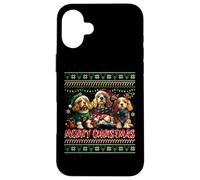 Cocker Spaniel Christmas Tree Decorations Dog Lover Xmas Carcasa para iPhone 16 Plus