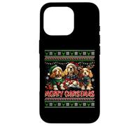 Cocker Spaniel Christmas Tree Decorations Dog Lover Xmas Carcasa para iPhone 16 Pro